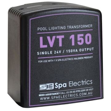 Spa Electrics SE22 (LV150-24) 24V 150W Single Halogen Low Voltage Transformer