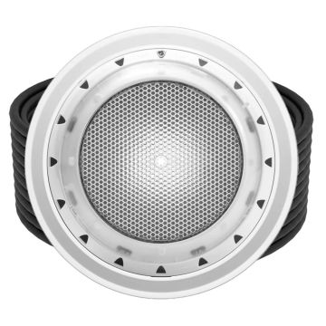 Spa Electrics Photon GKC Series 1 x White LED Colour Surface Mount Pool Light w/ Concrete Mounting Kit and 20M Cable