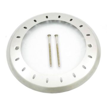 Spa Electrics Quantum WN 911 Pool Light Stainless Dress Ring - Concrete Installation