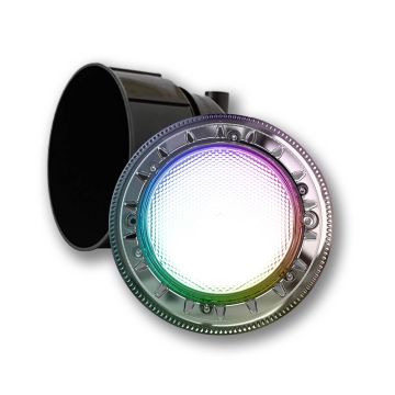 Spa Electrics Quantum WNF Series 1 x Multi RGB LED Colour Pool Light w/ Fibreglass Mounting Kit
