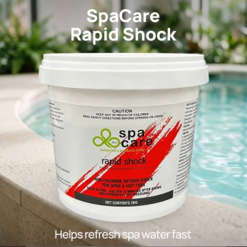 SpaCare Rapid Shock Non-Chlorine Oxygen Shock Treatment 2kg – Spa Chemical