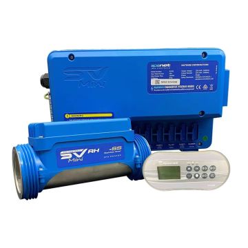 SpaNet SV Mini Two 15A Controller, 2.0kw Heater and Bone Touchpad Kit SN-SVM2-20B - Spa Spare Part