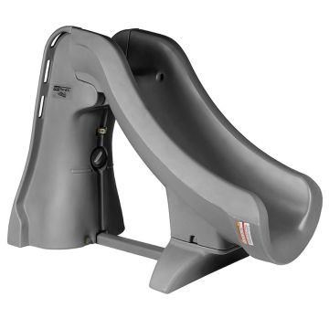 S.R.Smith SlideAway Removable Pool Slide - Solid Gray
