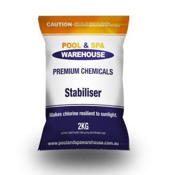 Premium Pool Stabiliser / UV Blockout / Sunscreen 2kg - Pool Chemical