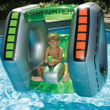 SwimSportz Starfighter Super Squirter - Swimming Pool Inflatable / Float / Toy