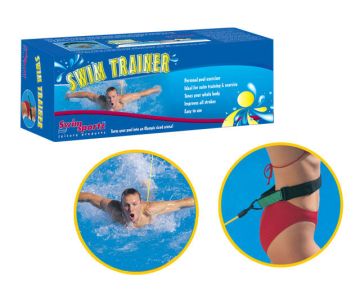Swimsportz Swim Trainer Static Swim Belt - Personal Pool Excersicer