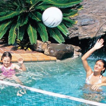 SwimSportz Spike'n'Splash Pool Volleyball Game set - Swimming Pool Game / Toy