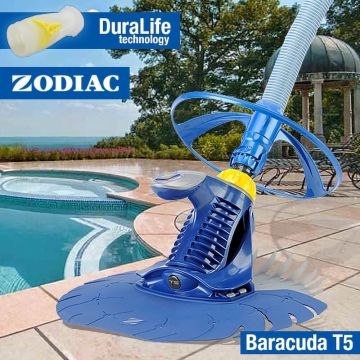 Zodiac Baracuda T5 Duo Above & In Ground Pool Cleaner - Wall Climber