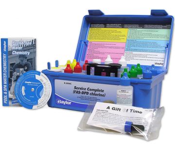 Taylor Complete Pool & Spa Test Kit - High Range K-2006C - FAS-DPD Chlorine