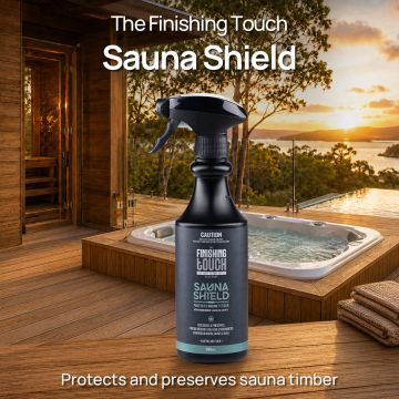 The Finishing Touch Sauna Shield 500mL Spray Bottle – Spa Chemical