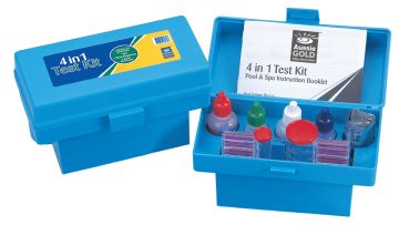 AussieGold 4 in 1 Test Kit for Swimming Pools (Chlorine, pH, Acid, Alkalinity)