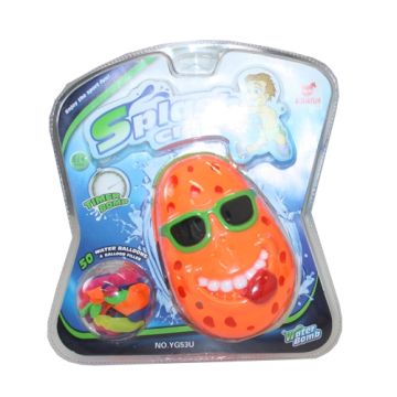 Aquafun Splash Clown Water Bomb / 50 Water Ballons and Balloon Filler - Pool Toy