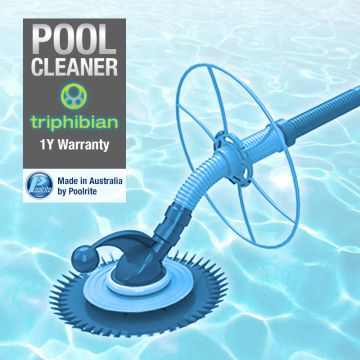 Poolrite Triphibian Pool Cleaner - Head Only - Above & In Ground - Wall Climber
