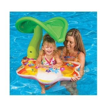 Intex TheWetSet Tropical Shade Baby Seat / Float / Rider - Swimming Pool Toy 