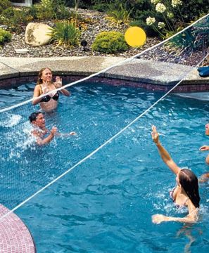 AquaFun Pool Volleyball Game set - Swimming Pool Game / Toy