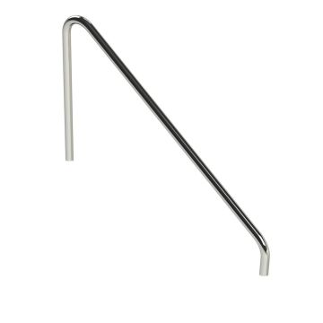 S.R. Smith Wall Hand Rail 1200mm (Single) Standard - Pool Rails