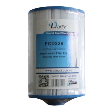 Signature Spa/Waterway Wide Mouth Replacement Cartridge Filter Element (Generic, Non-Genuine) FC-FCD226
