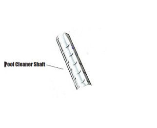 White Pointer Pool Cleaner Shaft - Pool Cleaner Spare Part