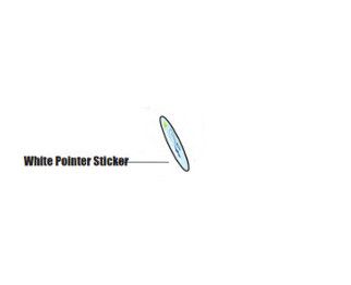 White Pointer Sticker - White Pointer Pool Cleaner spare part
