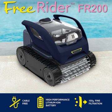 Zodiac FreeRider FR200 Cordless Robotic Pool Cleaner. Floor & Walls