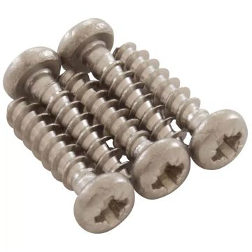 Zodiac EvoLux EX, FreeRider iQ, Duo-X, Vortex Pro, CX, FX, OT, Viron QT, QB Screw 4x16mm R0608500 (Set of 5) - Genuine Pool Cleaner Spare Part
