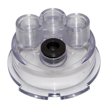 Zodiac eXO iQ pH/PRO, Hydroxinator iQ pH/PRO, pH Perfect Clear POD Cap w/ Flow Detector Threaded Adapter R0749000 - Genuine Chlorinator Spare Part