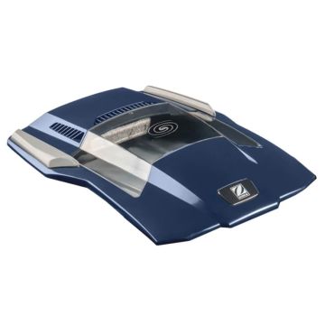 Zodiac EvoLux EX5050 iQ, EX4000/EX5000 iQ Complete Cover w/ Bypass VR S Navy Blue R0867200 - Genuine Pool Cleaner Spare Part