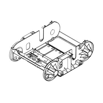 Zodiac FreeRider FR500/FR800 IQ Cordless Chassis MPP R1087400 - Genuine Pool Cleaner Spare Part