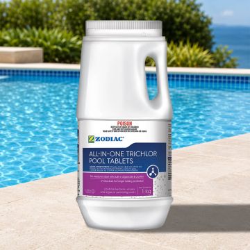 Zodiac All-in-One TriChlor Pool Tablets 1kg – Pool Chemical (DG)