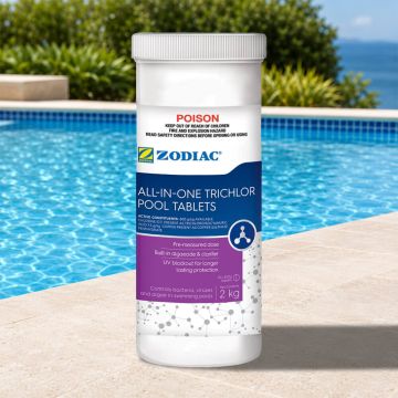 Zodiac All-in-One TriChlor Pool Tablets 2kg – Pool Chemical (DG)