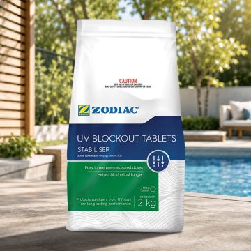 Zodiac UV Blockout Chlorine Stabiliser Tablets 2kg – Pool Chemical