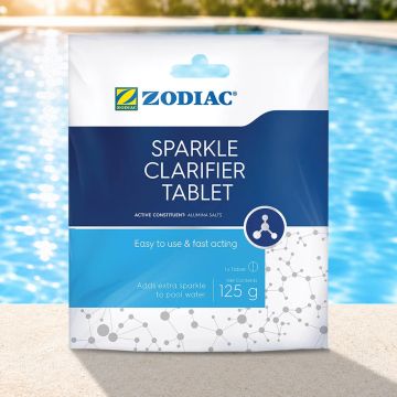 Zodiac Sparkle Clarifier Tablet 125g – Pool and Spa Chemical