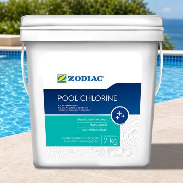 Zodiac Non-Stabilised Pool Chlorine 2kg – Pool Chemical (DG)