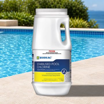 Zodiac Stabilised Pool Chlorine 1kg – Pool Chemical