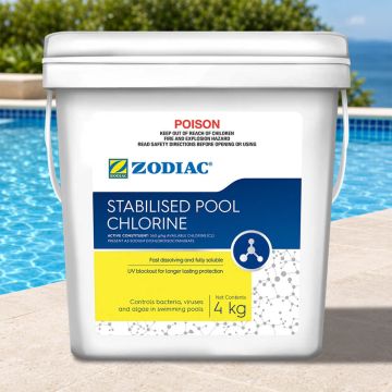 Zodiac Stabilised Pool Chlorine 4kg – Pool Chemical