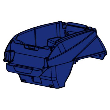 Zodiac FreeRider FR1000/FR2000 IQ, Duo-X DX3000/DX4000/DX4050 iQ Body Housing CN B Navy Blue R0902600 - Genuine Pool Cleaner Spare Part