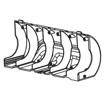 Zodiac Duo-X DX3000, CX50/CX40, Astral Pool QB600 Rear Chassis/Brush Cover CN R0896800 - Genuine Pool Cleaner Spare Part
