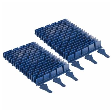 Zodiac Vortex Pro V3, VX40, Polaris 9300 Sport Bladed PVC Brush Scrubber R0635900 (Set of 2) - Genuine Pool Cleaner Spare Part