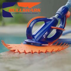 Onga BullShark Pool Cleaner - Above & In Ground - Wall Climber - 3Y Warranty