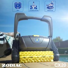 Zodiac CX20 Robotic Pool Cleaner w/ 100 Micron Filter for Fine Dust. Floor, Wall, Waterline