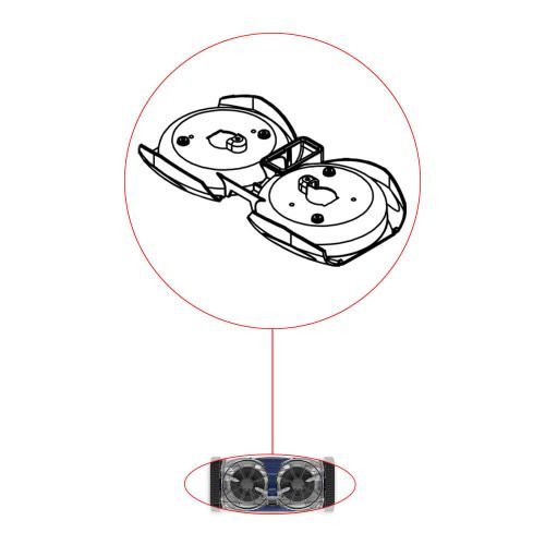 Zodiac AX20 Body Tray 30138600 - Genuine Pool Cleaner Spare Part