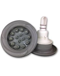 *NLA* - LA Spas Grey Master Massage Jet with Logo  - Spa Spare Part