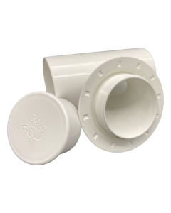 Spa Suction Tee c/w Bung-40mm E-1360 - Spa Spare Part