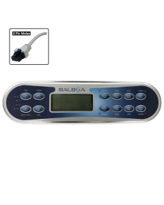 Balboa ML900 Touchpad and Overlay B-52654 - Spa Spare Part
