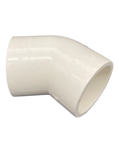 40mm 45 Degree PVC Elbow PFEL4045 - Spa Spare Part