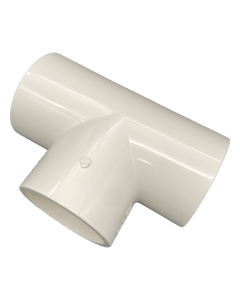50mm PVC Tee Piece PFTP50 - Spa Spare Part