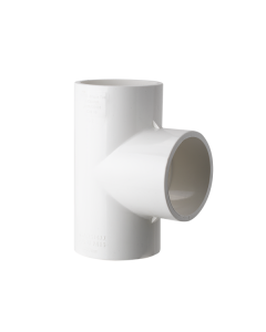 65mm PVC Tee Piece PFTP65 - Spa Spare Part