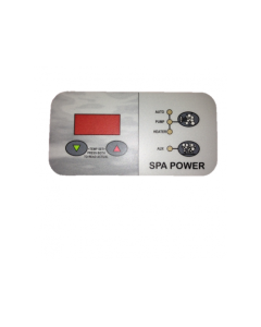 Davey Spa-Quip SP500 Overlay for Spa Controller Q916872 - Spa Spare Part