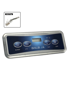 Balboa VL401 Touchpad and Overlay(B/J/T/L) B-54094 - Spa Spare Part