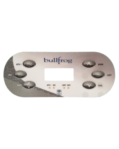 Balboa(Bullfrog Spas) TP600(J,B) Overlay B-SCOL0036* - Spa Spare Part